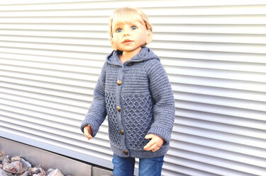 Hooded jacket (hoodie) ‘Brilliant’ (adults/children, size: 2 y-XXL) - Image 10