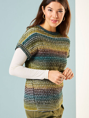 KURZARMPULLI DSCHUNGEL - Stricken