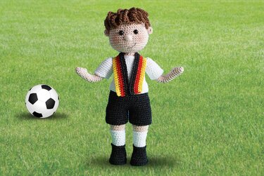 Häkelanleitung Fußballfan Joschi - PDF Datei - Bild 2