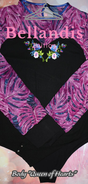 E-Book Schnittmuster Bellandis Body "Queen of Hearts" - deutsche Anleitung - Nähen