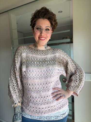 Häkelanleitung Pullover "SHABBY CHIC" - Bild 10