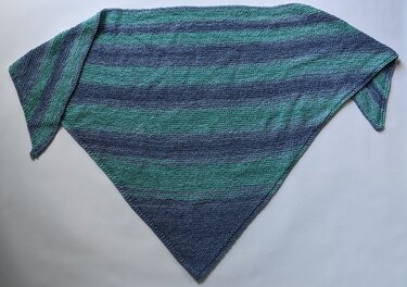 Strickanleitung Einfaches Dreieckstuch