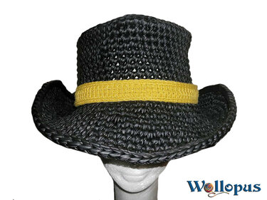 Lederhut aus der Woolly Hugs Leder Look - Bild 4