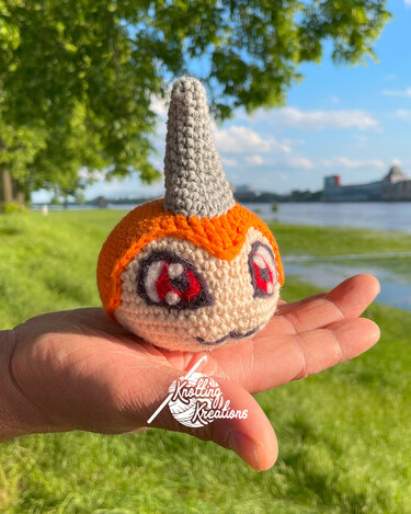 Digital Monster Baby - Amigurumi - Crochet Pattern 08