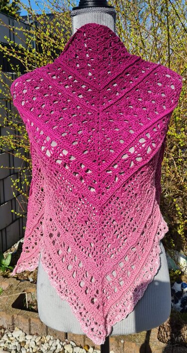 Häkelanleitung Tuch Regis