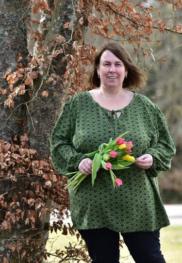 Schnittmuster Bluse Vergiss mein nicht Gr. 32 - 62 Damen - Bild 5