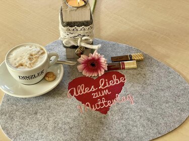 Stickdatei - Muttertag - Herz - 3 Größen - Sticken