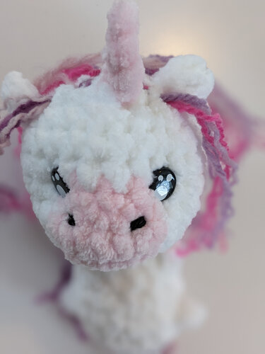 Anleitung Mini "Einhorn" - Häkeln