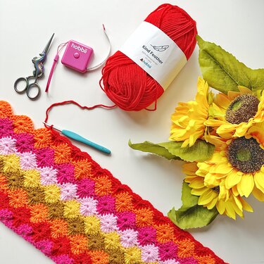 Falma Sweater Scarf - Crochet