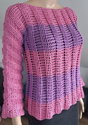 Pullover Violetta häkeln - Bild 2