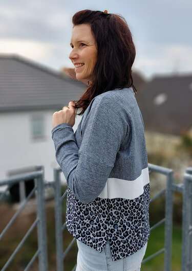 Ruth Oversize Sweater Schnittmuster + Anleitung - Nähen