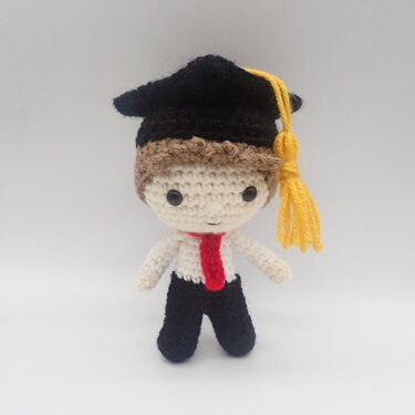 Graduation Boy/Girl- Crochet Amigurumi Pattern- English PDF