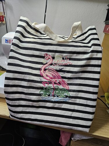 Stickdatei - Flamingo - Hello Summer - Sommer - 3 Größen - Sticken