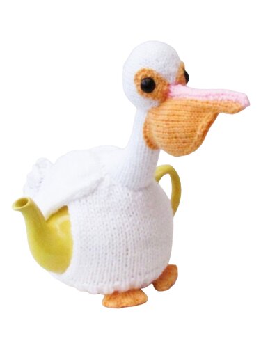 TeaCosyFolk's Pelican Tea Cosy Knitting Pattern