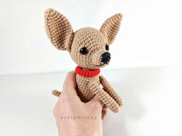 Crochet Dog Pattern Amigurumi Chihuahua
