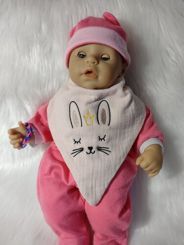 Stickdatei - Hasenkopf mit Krone - Hase - Simpel - 3 Größen - Sticken