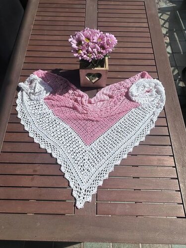 Häkelanleitung - Tuch "Romina"