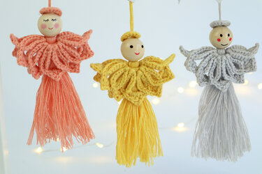 Tassel Angel „Lorelei“ - With video tutorial - Image 9