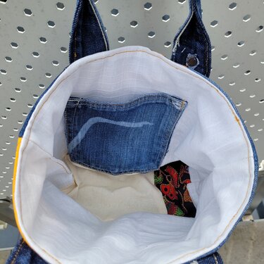 Jeans Upcycling-Tasche - Bild 7