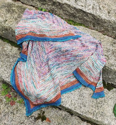 Strickanleitung "My little Sunshine"  ein Tuch in zwei Größen - Bild 2
