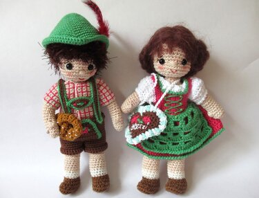 Häkelanleitung Anna und Anton auf dem Oktoberfest - Bild 8