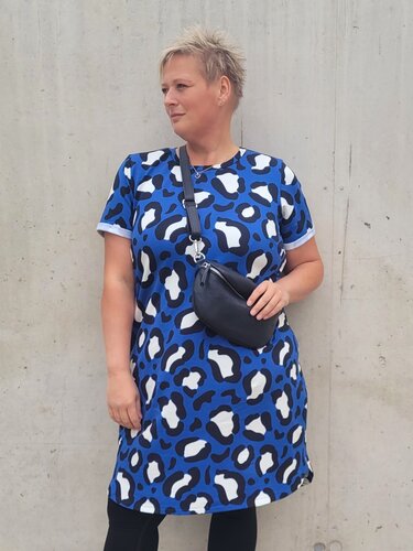 Sweatkleid Damen – eBook Schnittmuster Gr. 32-52 – Livorno #152 - Nähen