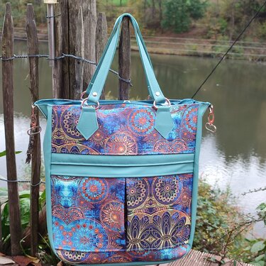 Shopper Wisteria - Nähen