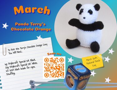 TeaCosyFolk's Panda Chocolate Orange Cosy Knitting Pattern