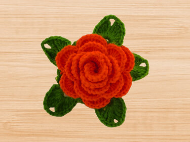 A Crochet Flower Pattern