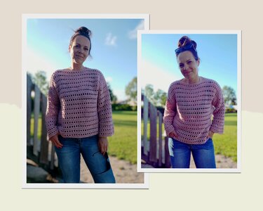Häkelanleitung Sweater/ Pullover Stella Maris - Bild 5