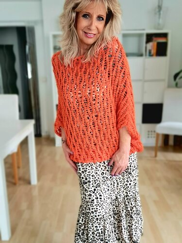 Pearly Poncho - Häkelanleitung für alle Größen