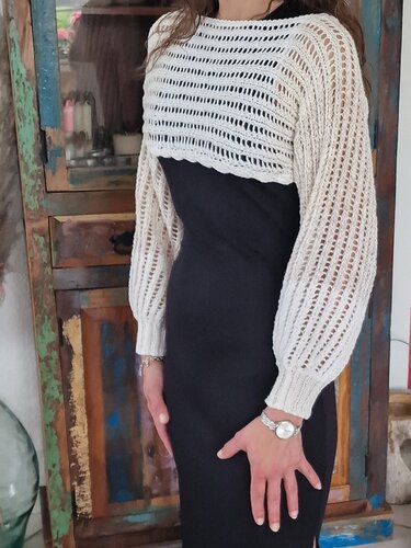 Strickanleitung für den Crop - Pulli "Melanie" - Bild 9