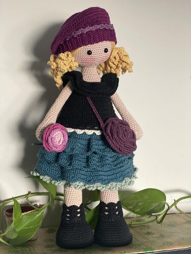 Doll Rose Crochet Pattern