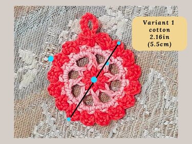 Crochet Christmas Wishes Ornament - 2 Variants