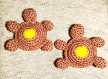 Häkelanleitung für ein Schildkrötenmemory - Bild 4