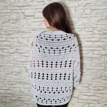 243 Häkelanleitung Seelenwärmer luftiges Chillteilchen