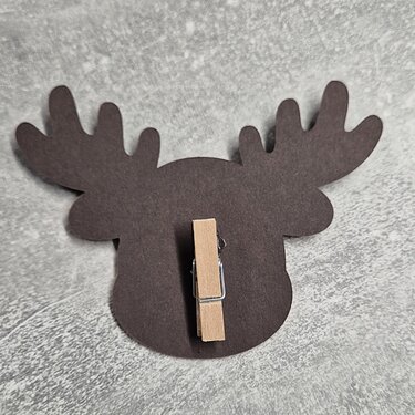 Gift Tag Moose / Reindeer – Plotter SVG or Scissors: PDF 3 Sizes - Crafts