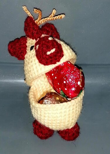 Einhorn als Eierwärmer oder Verpackung, Häkelanleitung