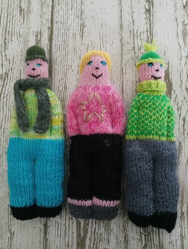 Strickanleitung Puppe