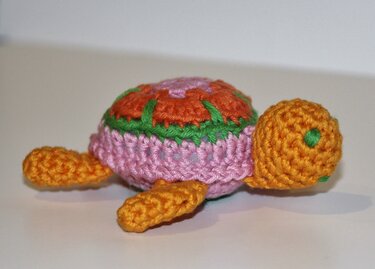 Häkelanleitung Baby-Schildkröte