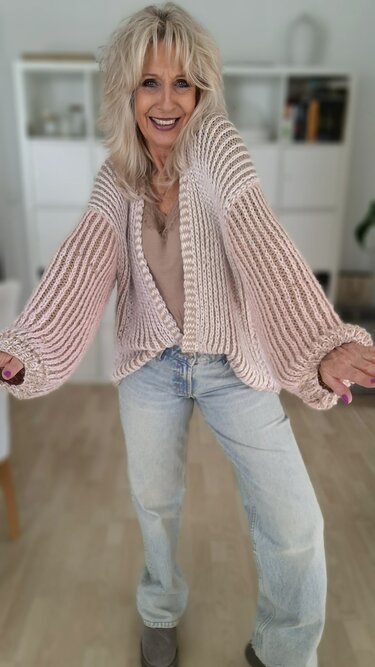 Flossy Strickjacke - Strickanleitung - Bild 17