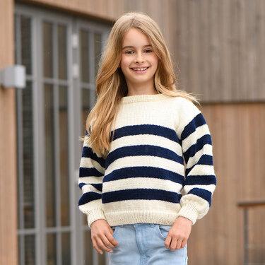 Strickanleitung Kinderpullover "Ideal" 765052