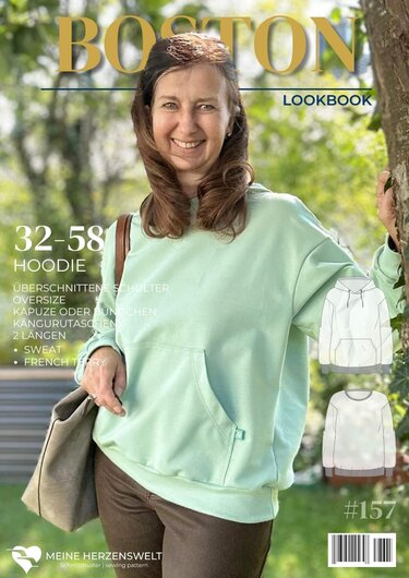 Hoodie für Damen – Schnittmuster – Boston - Bild 7
