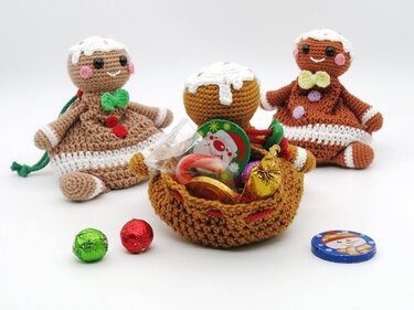 Drawstring Bag - Gingerbread - Image 6