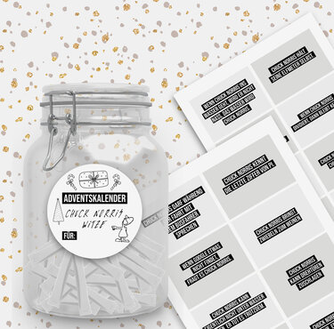 Adventskalender CHUCK NORRIS Adventskalender zum Ausdrucken digitale Datei - Basteln