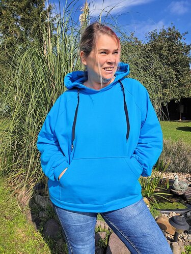 Raglanhoodie für Damen – Schnittmuster – Denver - Nähen
