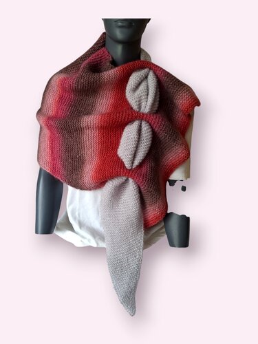 Strickanleitung Schal, Stecktuch, Steckschal large, Neckwarmer,  #330 - Bild 16