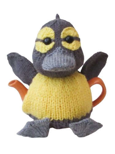 TeaCosyFolk's Mini Sized Mallard Duckling Tea Cosy Knitting Pattern