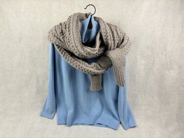 Sleeve Scarf ‘Muri’ – Knitting Instructions
