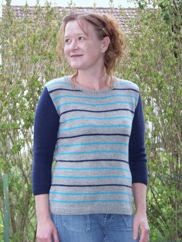 Strickanleitung Pullover "Stripes" - Bild 5